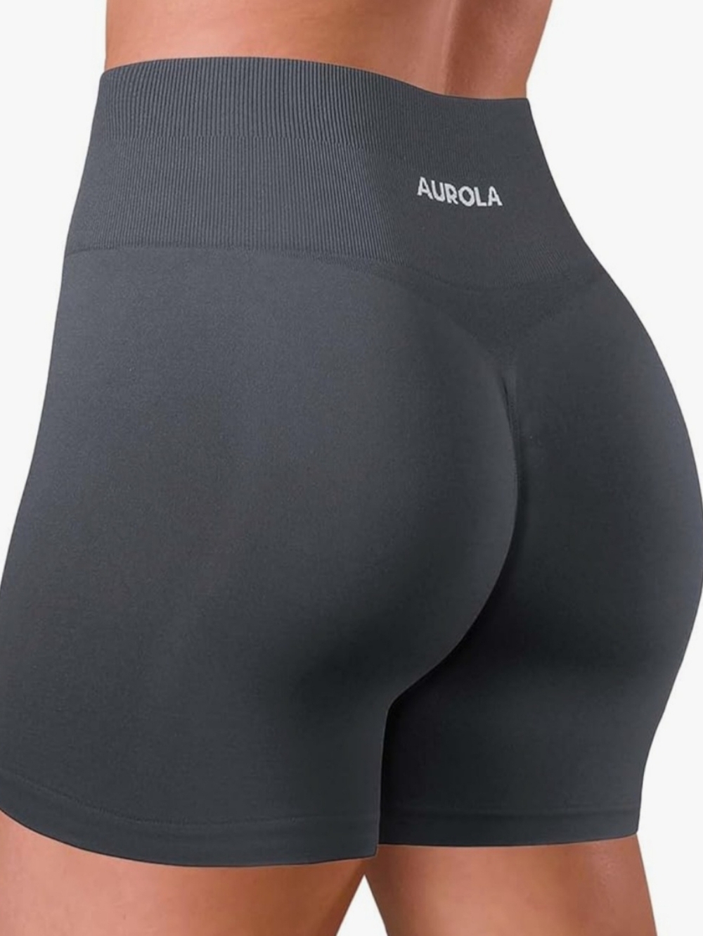 High Waist Scrunch Butt Workout Shorts Small